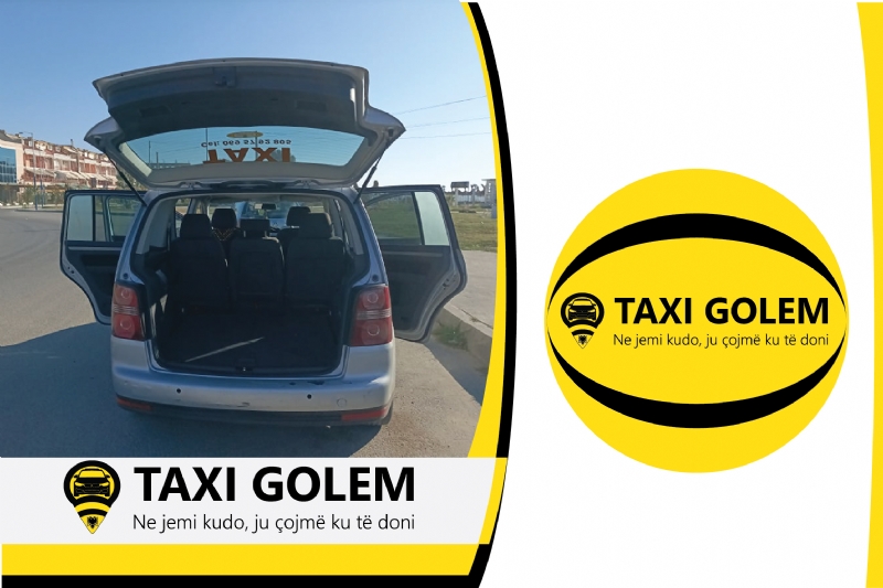 Taxi Golem Durres, Taxi Florenc Tollumi Golem Durres, Taxi Golem te Big Market, Taxi 6+1 familjare Golem, Taxis in Golem, taxi from tirana airport to golem